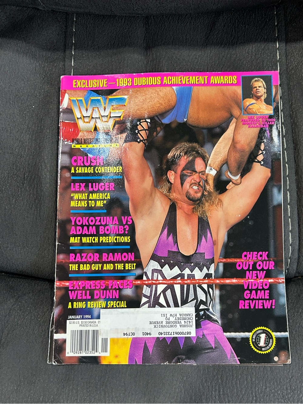 WWF magazine - January 1994
